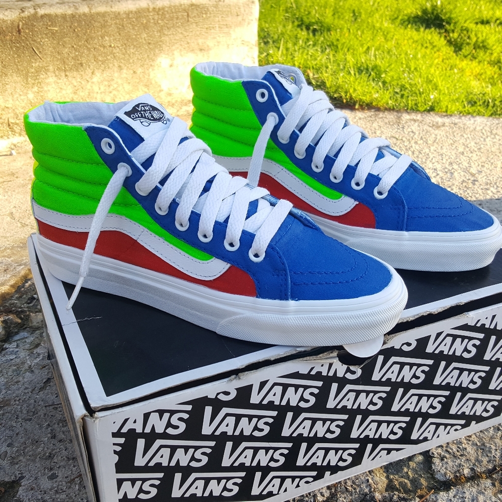 Vans Sk8 High CRAYOLA Custom - Picture 5 of 6